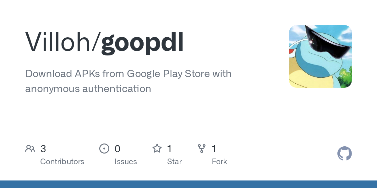 goopdl repository preview